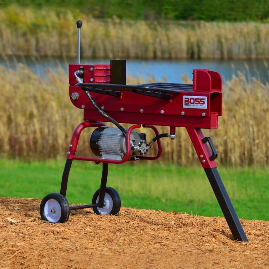 Boss Industrial ED10T20 10-Ton Electric Log Splitter