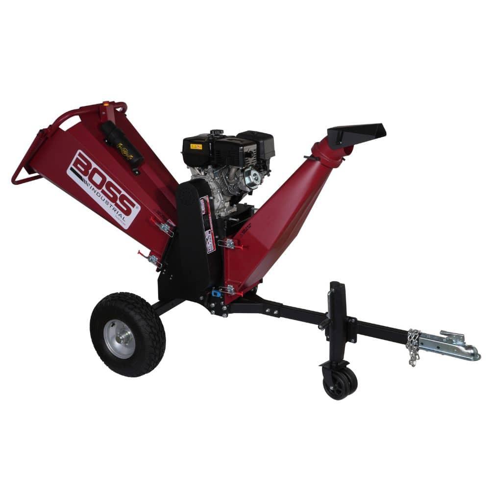 Boss Industrial CGR60  6-Inch 15hp Gas Briggs & Stratton Powered Chipper Shredder