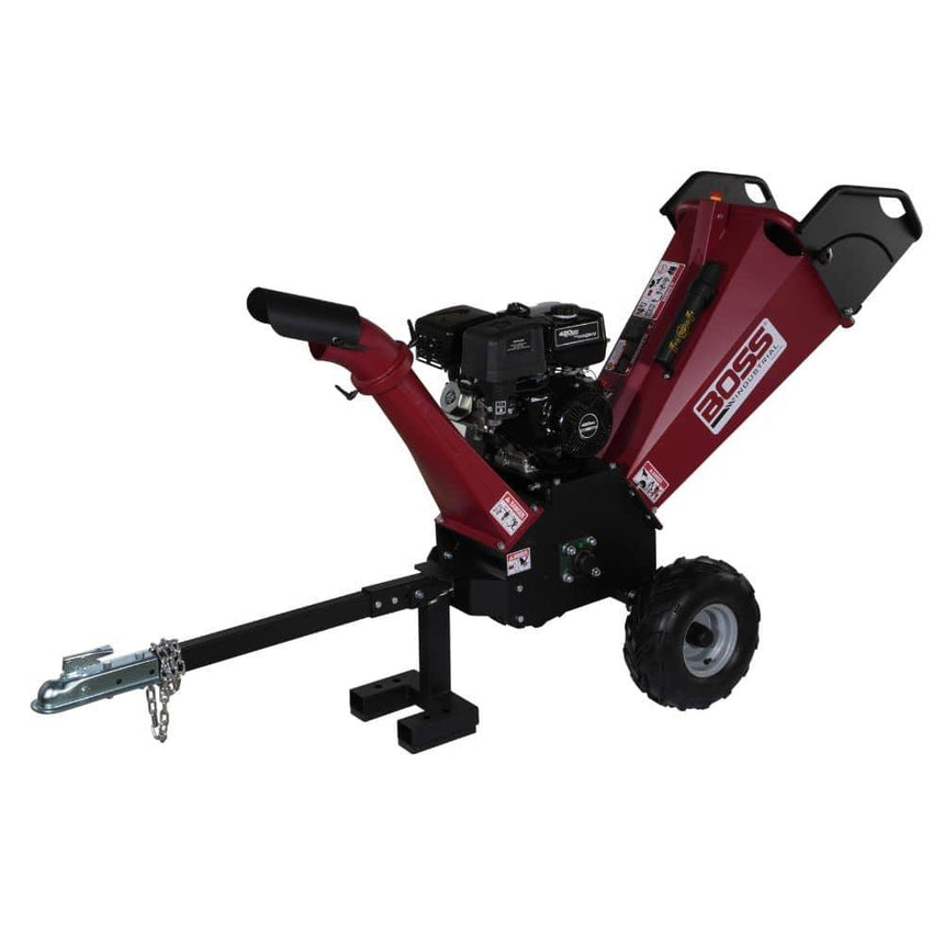 Boss Industrial CGR50 5-Inch 14hp Gas Briggs & Stratton Powered Chipper Shredder
