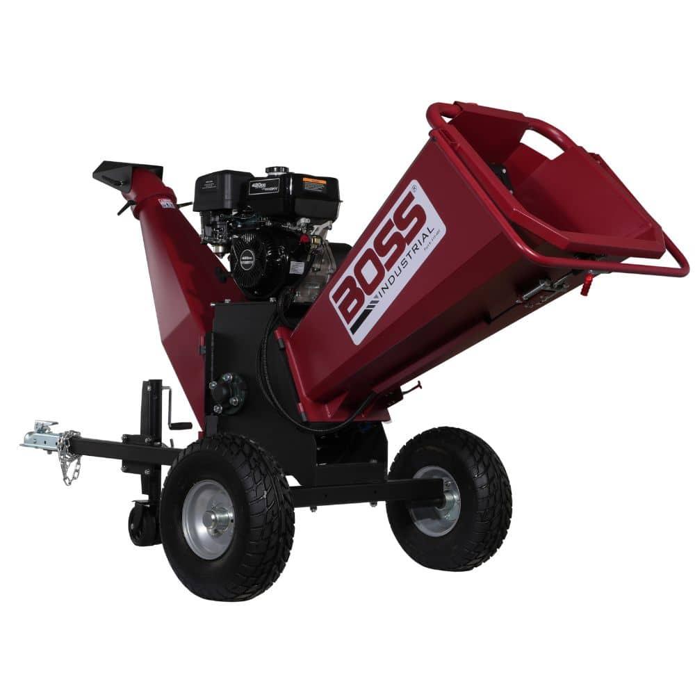 Boss Industrial CGR60  6-Inch 15hp Gas Briggs & Stratton Powered Chipper Shredder