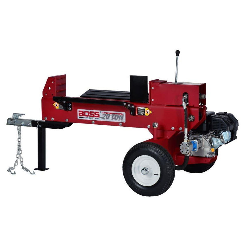 Boss Industrial GD20T24 20-Ton Dual Action Gas Log Splitter
