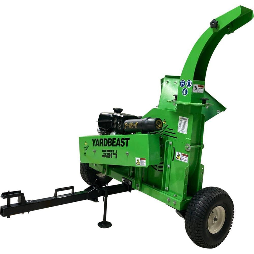 Yardbeast 3514ATV 3.5-Inch Professional Gas Wood Chipper