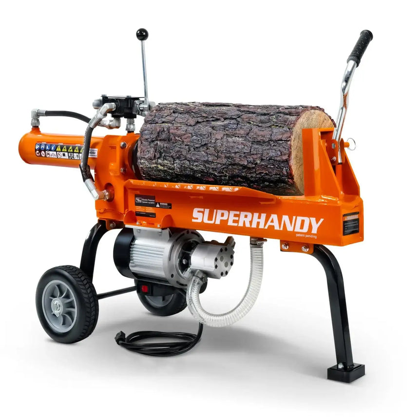 SuperHandy  14 Ton Electric Log Splitter - 120V Corded, 20" Max Log Length