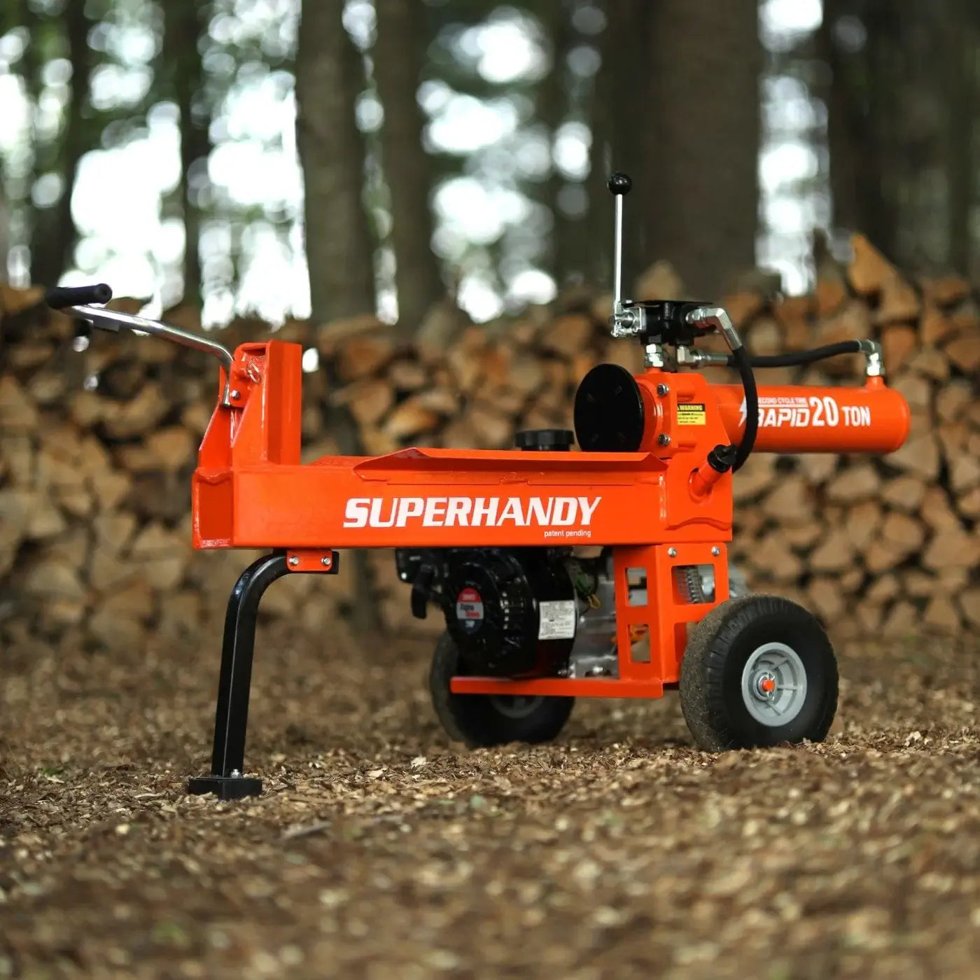 SuperHandy 20 Ton Gas Log Splitter - 7HP 209CC, 20" Max Log Length