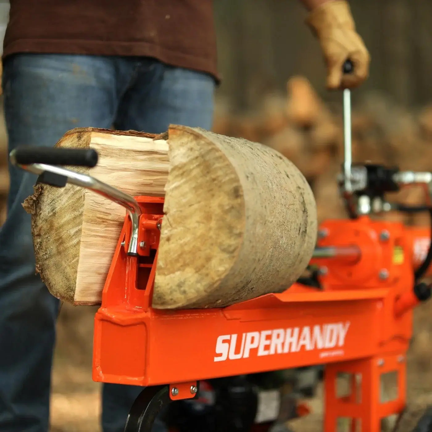 SuperHandy 20 Ton Gas Log Splitter - 7HP 209CC, 20" Max Log Length