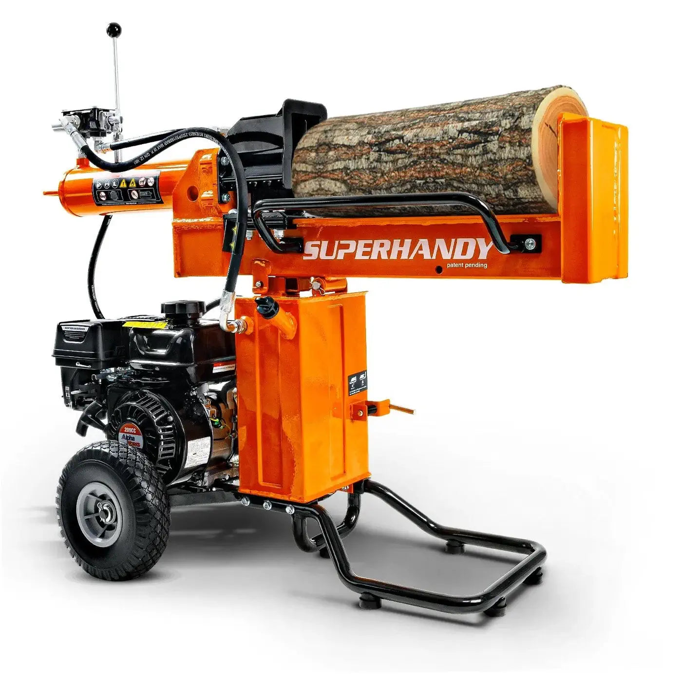 SuperHandy 25 Ton Gas Log Splitter - 7HP 209CC, 20" Max Log Length