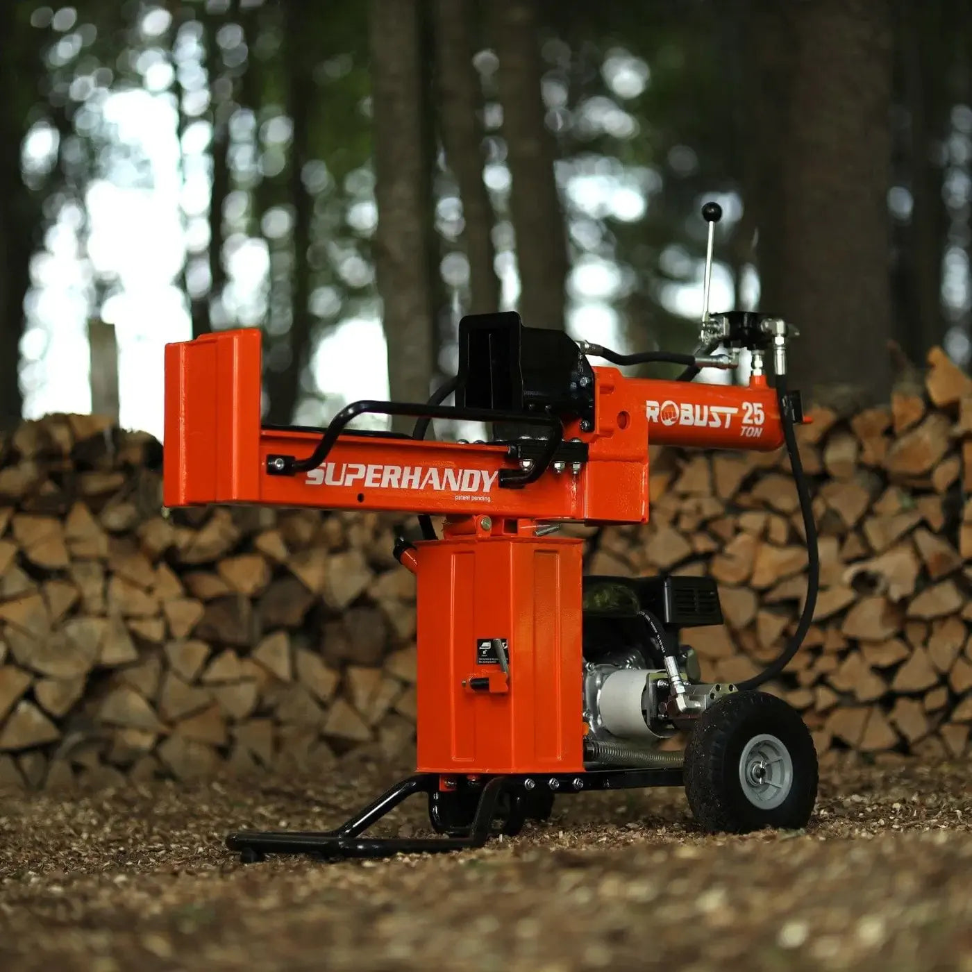 SuperHandy 25 Ton Gas Log Splitter - 7HP 209CC, 20" Max Log Length