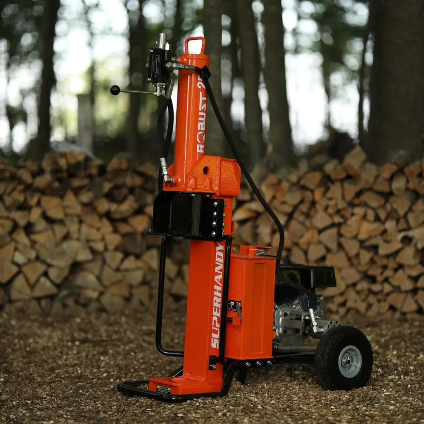 SuperHandy 25 Ton Gas Log Splitter - 7HP 209CC, 20" Max Log Length