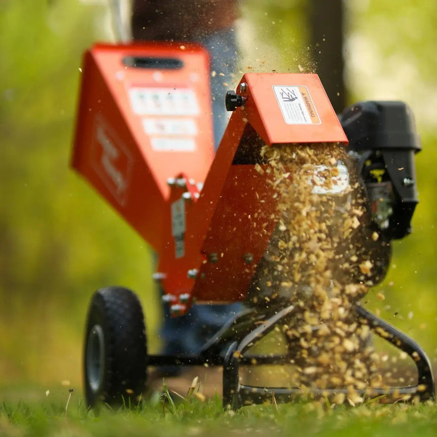 SuperHandy 3-Inch Gas Wood Chipper Compact - 7HP 212CC