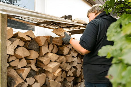 How to Stack Firewood to Dry Faster & Burn Better (2025 Guide)