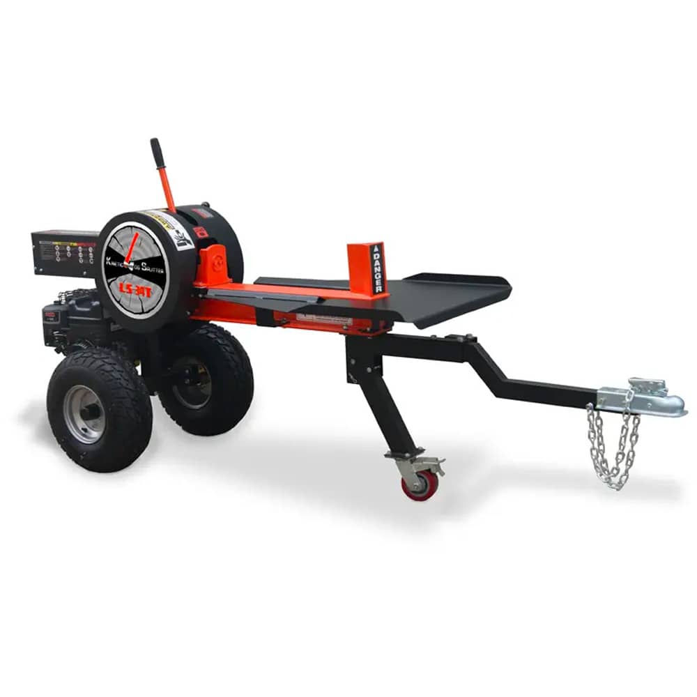 34-Ton Kinetic Gas Log Splitter with 6.5 HP