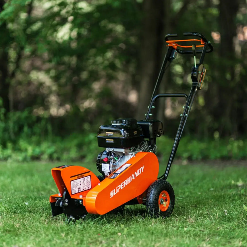 SuperHandy Stump Grinder Pro - 9HP, 12" Cutting Blade